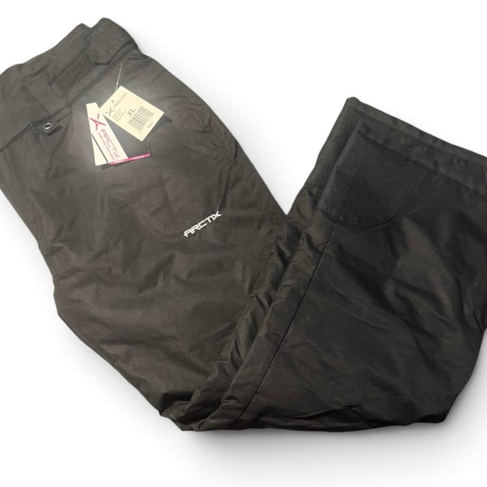 NWT Arctix Women’s Insulated Snow Pants Black Size XL Ski Winter Pants